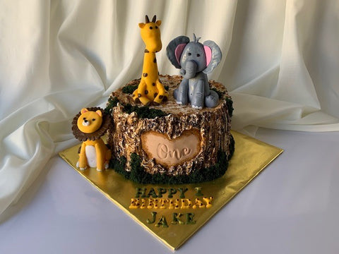Birthday Cake - Jungle