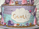 Birthday Cake - Mermaid tails