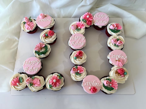 Number Cupcakes