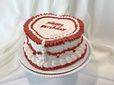Vintage Heart Cake