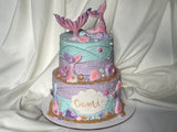 Birthday Cake - Mermaid tails