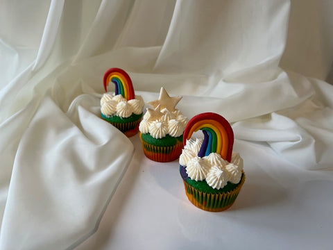 Rainbow Cupcakes