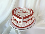 Vintage Heart Cake