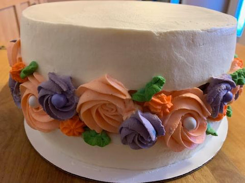 Floral Belt Cake
