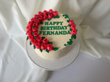 Birthday Cake - Roses