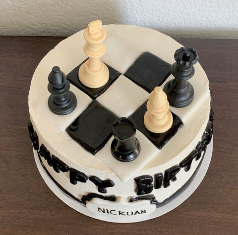 Birthday Cake - Chess