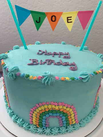 Birthday Cake - Rainbow