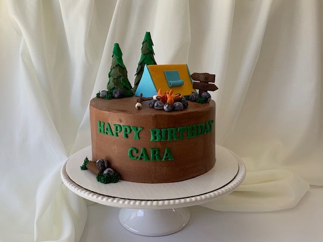 Birthday Cake Camping – Rosewater Bakery