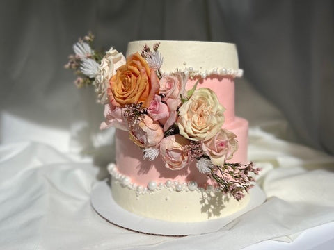 Pearl Wedding Cake