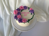 Birthday Cake - Floral