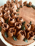 Rose Chocolate Cake