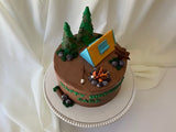 Birthday Cake - Camping