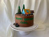 Birthday Cake - Camping