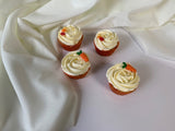 Carrot Cupcakes (Gluten free available)